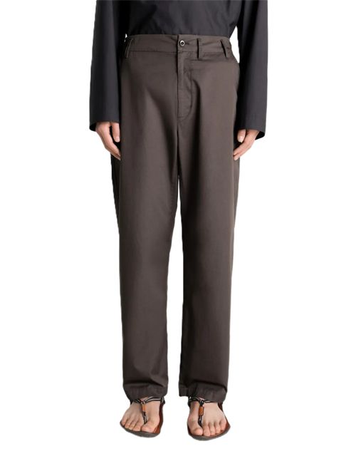 Lemaire Pantaloni workwear pocket tapered marroni Lemaire | PA1289 LF1531BR512 RISTRETTO